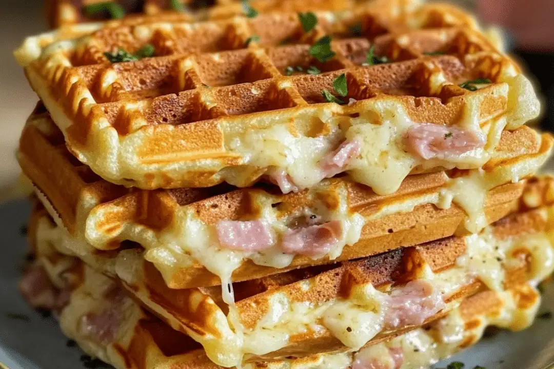 Savory Ham and Cheese Waffles: A Delicious Twist for Any Meal